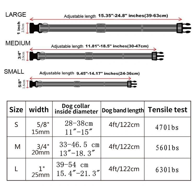 Hot Sell Pet Products Factory Price Pet Leashes and Collars Welcome Customized Design