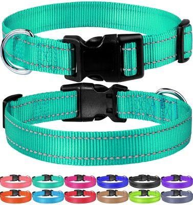 Classic Solid Colors Quick Release Dog Collar