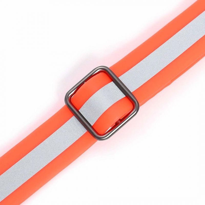 TPU Dog Collar Waterproof Night Reflective Flexible Puppy Collars