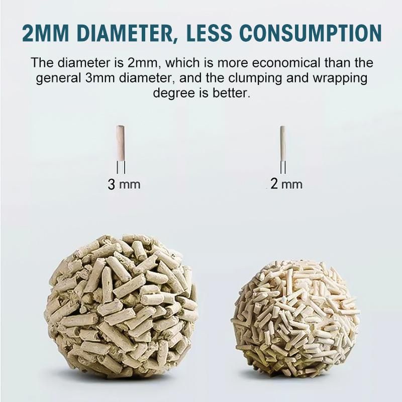 Manufacturer New Design Eco-Friendly Super Deodorant Raw Bamboo Cat Litter