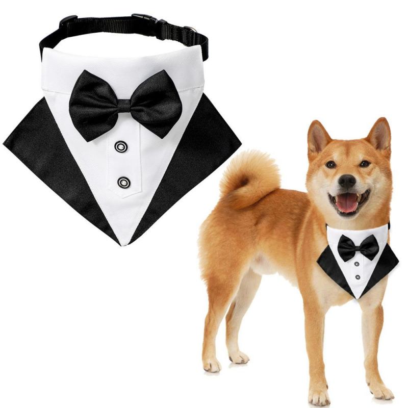 Dog Cat Necktie Dog Sui Bow Tie Collar Pet Accessories