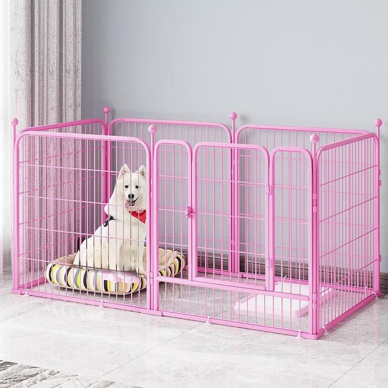 Foldable Metal Dog Indoor and Outdoor Exercise Playpen Pet Dog Fence