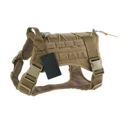 Working Dog Vest Harness Molle Tactical Dog Patrol K9 Large Dog Harness