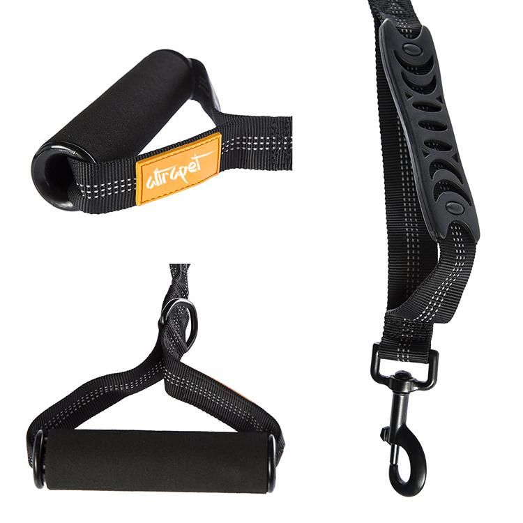 Strong Reflective Nylon Elastic Bungee Dog Training Lead Pet Leash