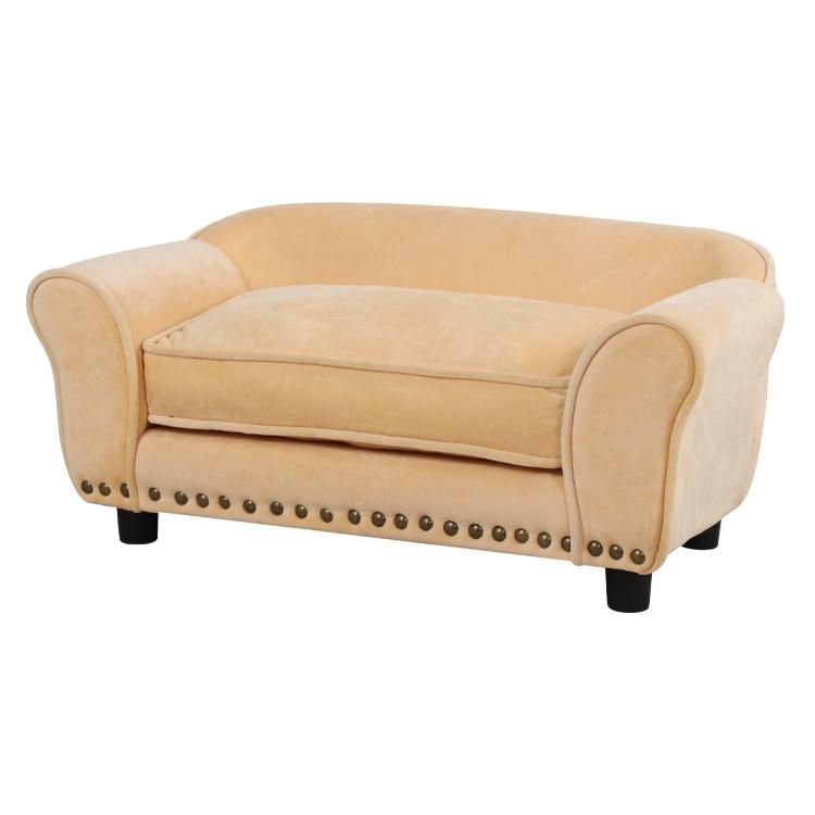 Hot Selling 2021 China Export Luxury Pet Sofa with Removable Cushion