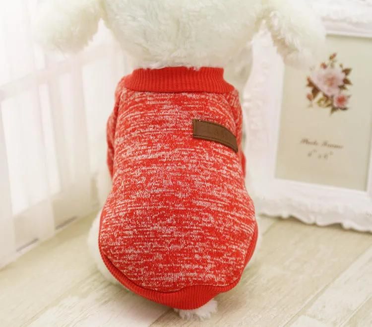 Cute Cotton Classic Warm, Woolen Small Medium Big Pet Hoodies Vests Clothes//