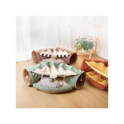 Popular Luxury Design Foldable Kitty Toy Nylon Polyester Bed Cats