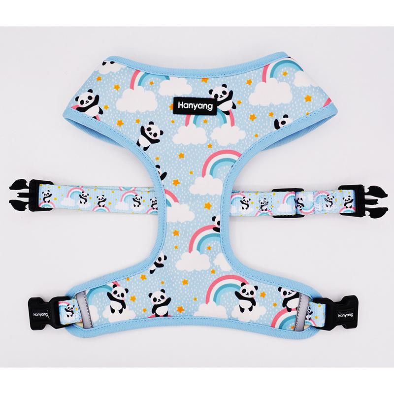 2021 New Style Customized Neoprene Reversible Dog Harness
