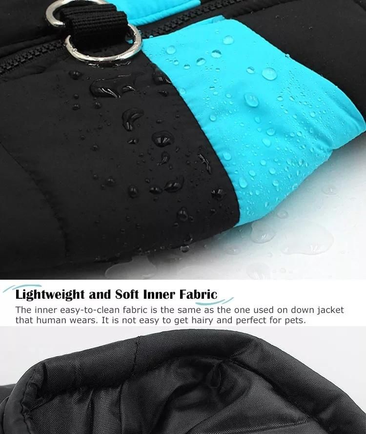 Warm Dog Large Jackets Luxury Water Proof Clothes Winter Use Pet Apparel