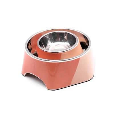 High Quality Melamine Dog Bowls Stainless Steel Pet Feeder Dog