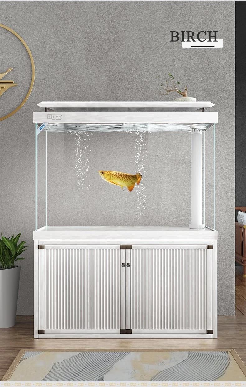 Yee Fish Tank Landscaping Household Aquarium Large Glass Fish Tank