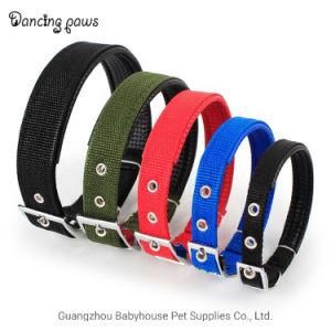 Proper Price Custom Nylon Alloy Adjustable Walking Training Dog Collar