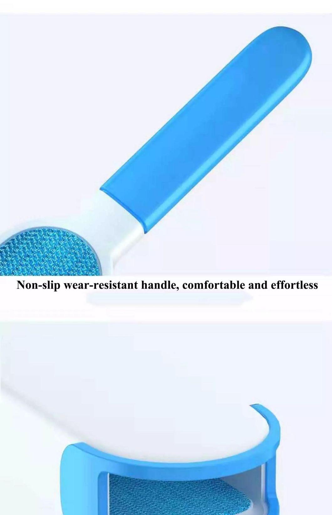 Wholesale Factory Price Clear Away Portable Dust Reusable Double-Sided Pet Hair Removal Brush