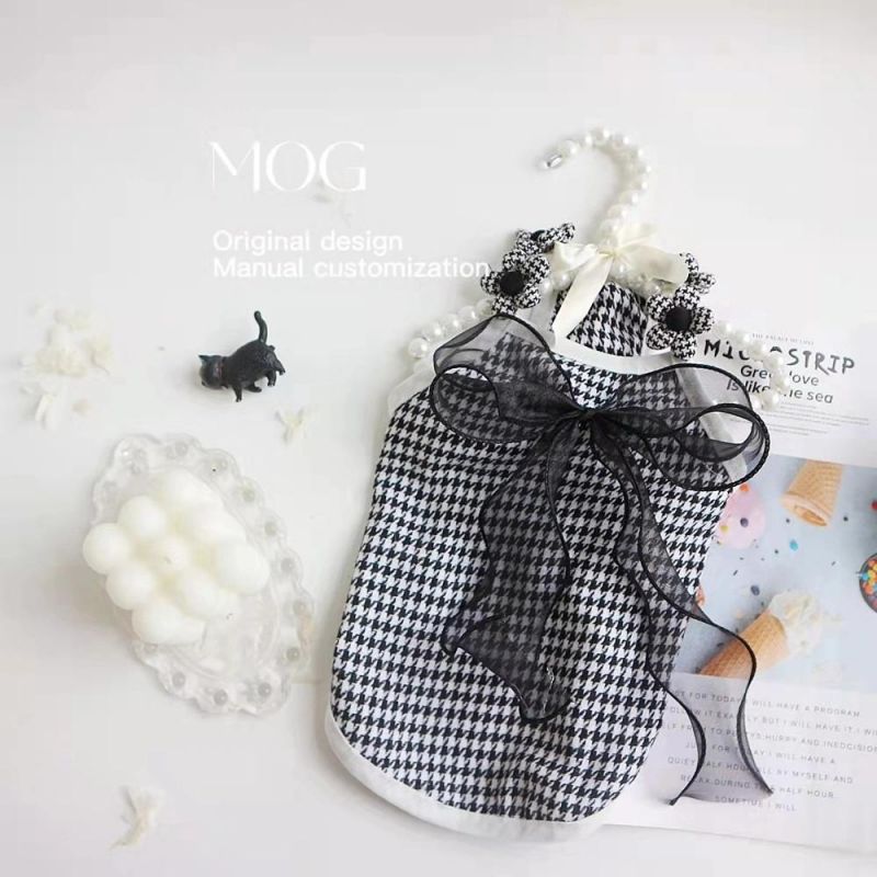 2022 Cat Suspenders Fashion Wholesale Comfortable Breathable Cute Dog Vests Dog Summer Clothes