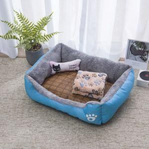 Pet Products Sofa Supplies Animals Round Dog Beds Cat Beds