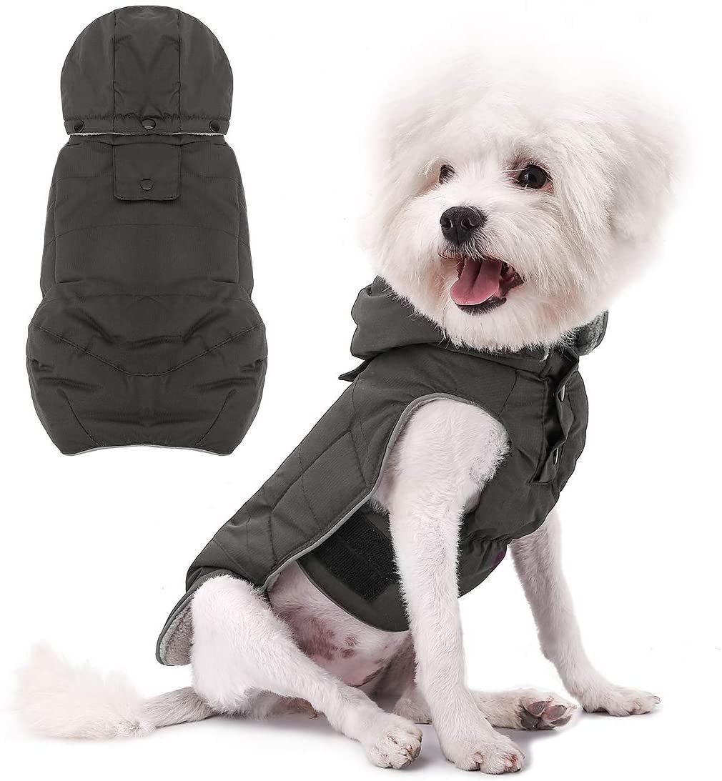 Reflective Windproof Snowproof Winter Padded Vest Dog Clothes