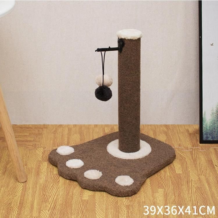 Post Tree Claw Grinding Toy Vertical Claw Print Scratching Board