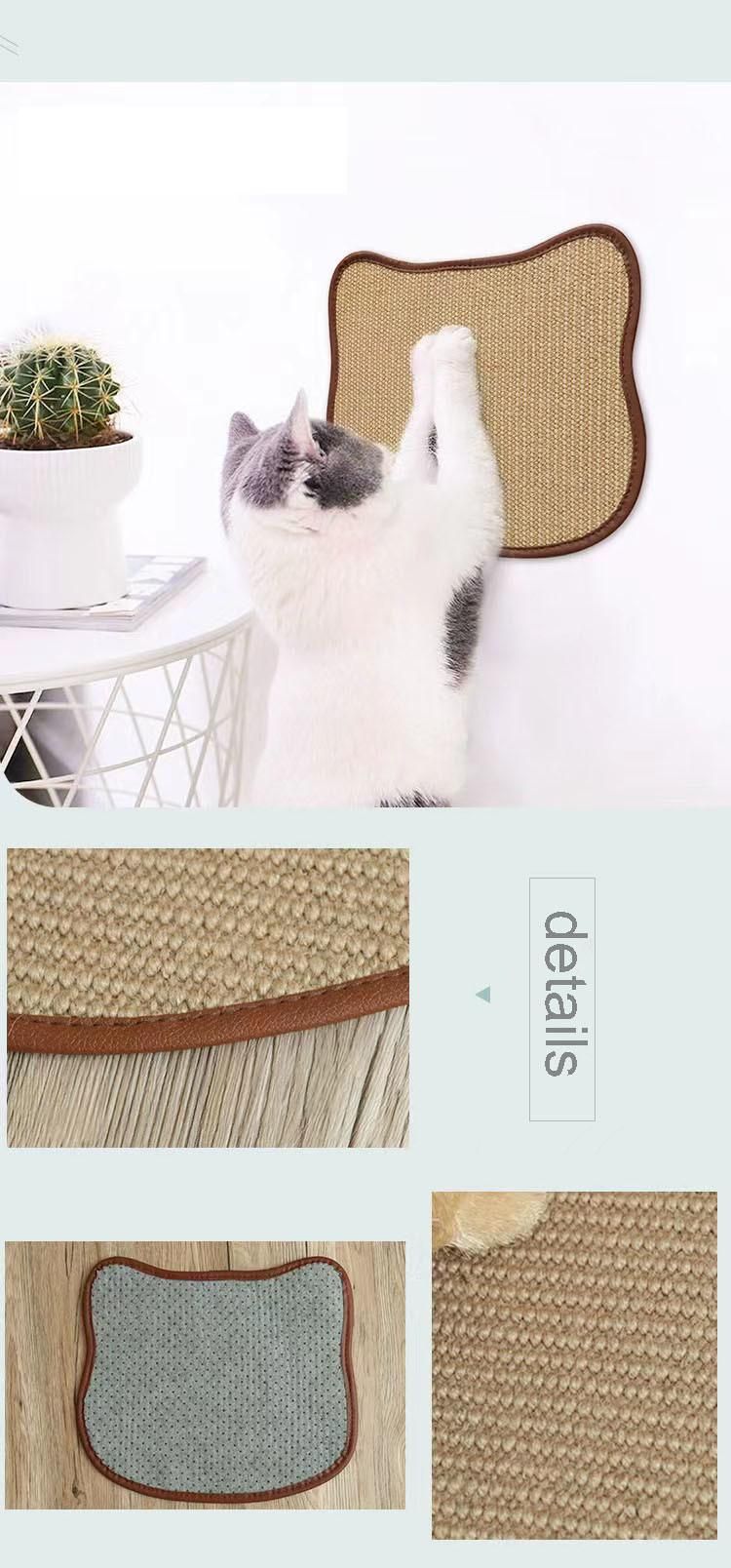 Animals Training Rug Natural Sisal Scratch Play Pad Floor Carpet