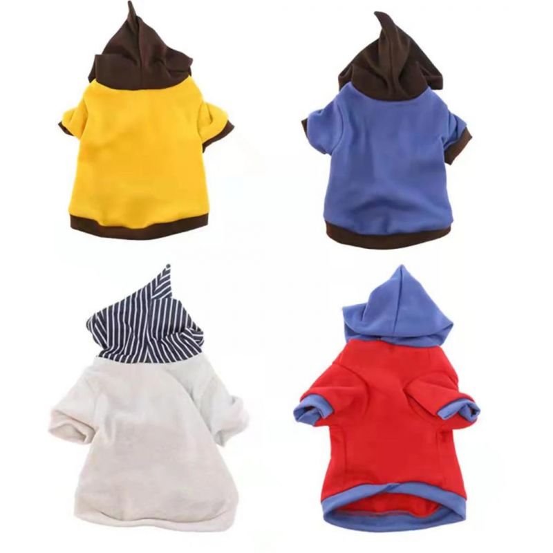 Casual Pet Hoodie Clothes Winter Warm Dog Clothes Hoodie Pet Coat