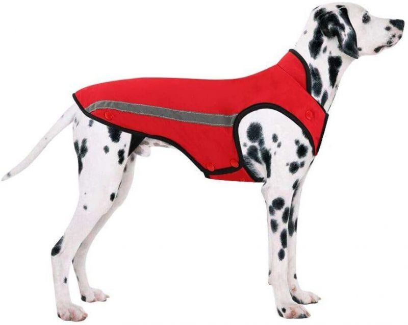 Winter Dog Coat Waterproof Windproof Warm Adjustable Pet Jacket