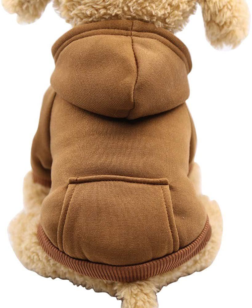 Warm Dog Clothes for Small Dogs Chihuahua Coat Clothing Puppy Cat Custume