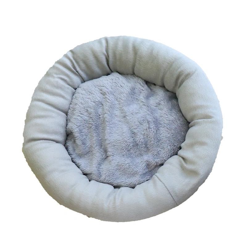 Fabric Round Rectangle Shape Pet Cushion Bed High Quality Pet Beds Luxury Pillow Pet Bed Mat