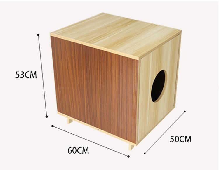 Wood Cat House Pet Home Furniture Cat Shelter Small Condo