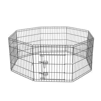 Stainless Foldable Portable Pet Fence for Cat Puppy Play Movable