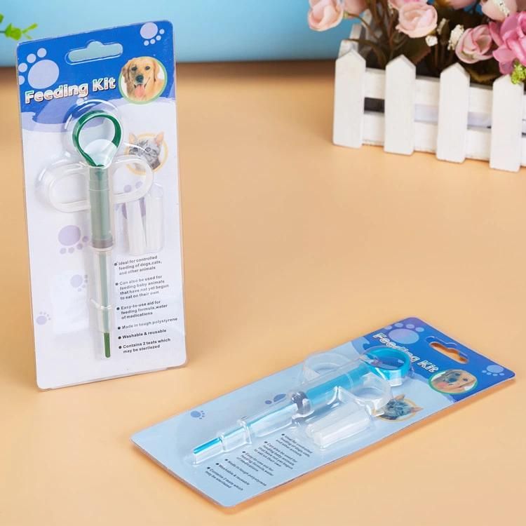 New Style Convenience Pet Cat Dog Feeding Tool Silicone Syringes