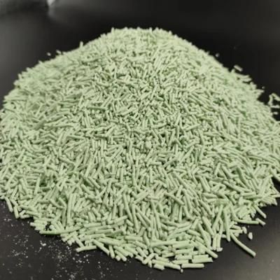 No Dust Green Tea and Peach Mixed Perfumed Anti Bacteria Clumping Manufacturer Tofu Cat Litter