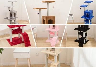 Wholesale Supply Multi-Level Luxury Large Cat Scratcher Tree House Cat Tree Tower