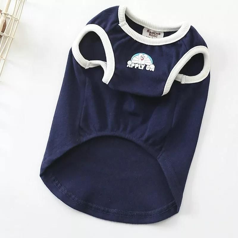 Pet Product Pure Cotton Pet Clothing Pet Casual Vest Wholesale Dog Clothes Summer Wholesale Accessories Clothing