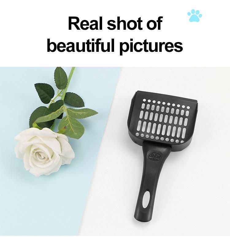 Cat Cleaning Supplies Pet Cleaning Products Cat Scoop Stainless Steel Pet Dog Cleaning Cat Litter Shovel Scoop
