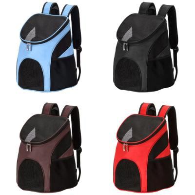 Pet Bag Outing Portable Bag Mesh Bag Breathable Pet Backpack Double Shoulder Backpack