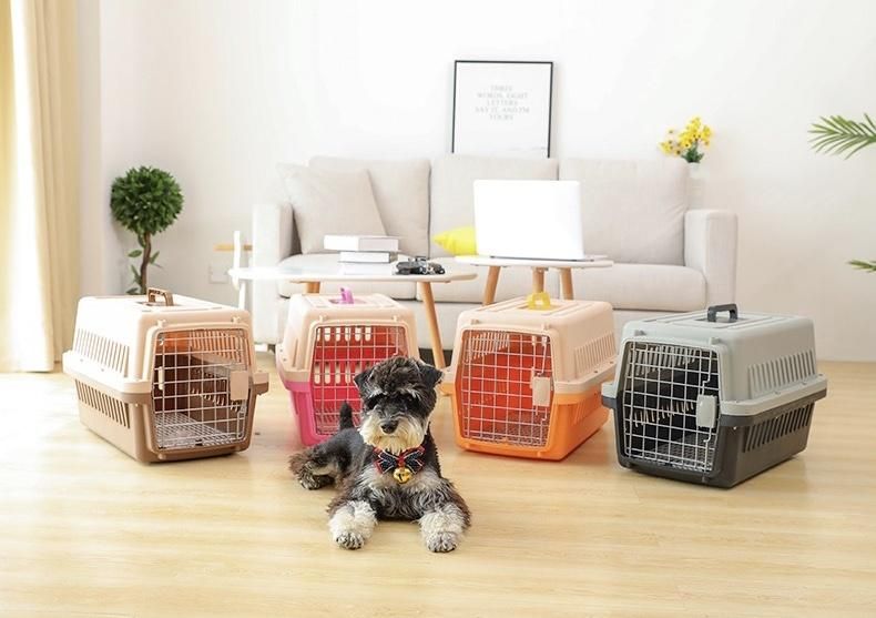 Customize OEM ODM Eco-Friendly Air Transport Plastic Cage Outdoor Pet Carrier