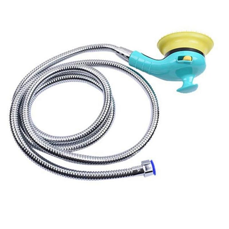 Pet Dog Bath Comb Sprayer Comfortable Pet Grooming Brush Cleaner