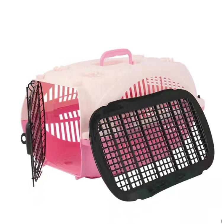 Plastic Pet Carrier for Cat Dog Puppy Rabbit Travel Box Basket Cage Outdoor New Transport Pet Kennel Crate Travel Cage