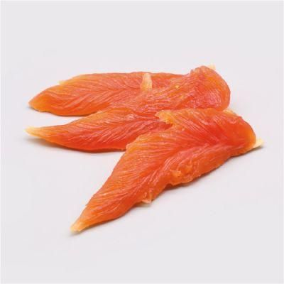 Top Brc Approved Manufacturer Supply Pet Eat No Additive Flavors Whole Chicken Breast Slice 100% Natural Jerky Dog Treats
