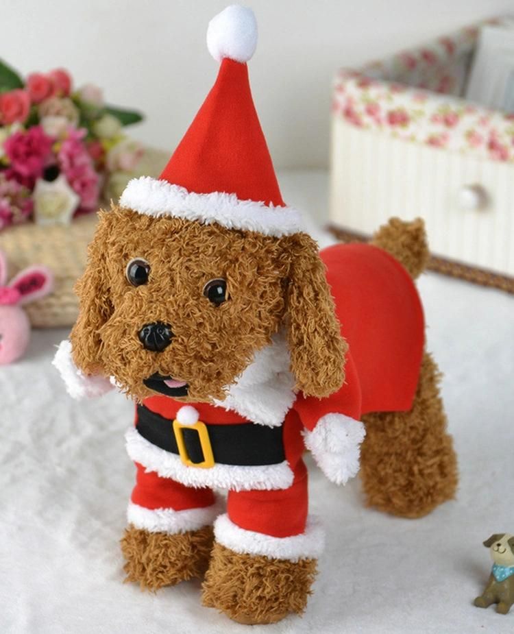New Super Cute Pet Christmas Clothes Puppy Clothes Three-Dimensional Transforming Dogs Christmas Halloween Costumes