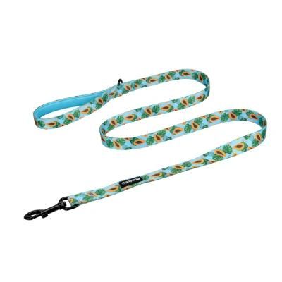 Wholesale Custom Comfortable Print Pattern Pet Dog Leash