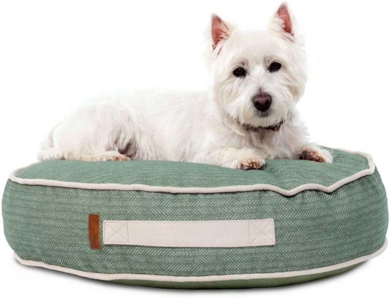 Customized Designs Pet Accessories Bark and Slumber Round Cat Bed Dog Bed