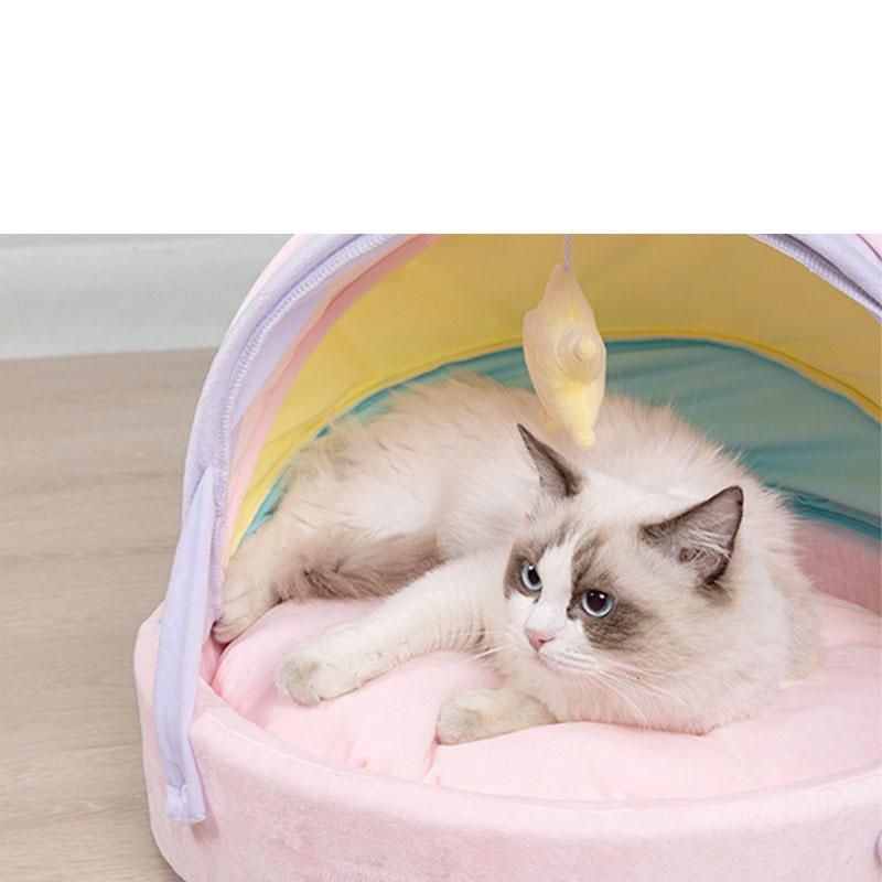 High Quality Wholesale Custom Cheap Pet Bed Luxury Keep Warm Soft Pet Beds