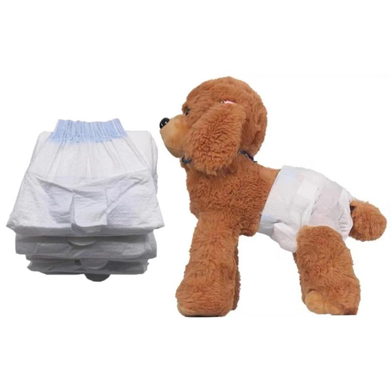 Manufacture High Absorbent Pet Poochpant Diaper Wholesale Cheap Cotton Pet Diaper Puppy Dog Diaper