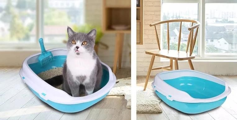 Attractive Hot Sell Plastic Cat Toilet Clean Litter Box