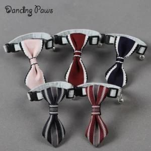 Pet Accessories Korean Fashion Tie with Bell Model Dog Cat Accessory Tie Collar