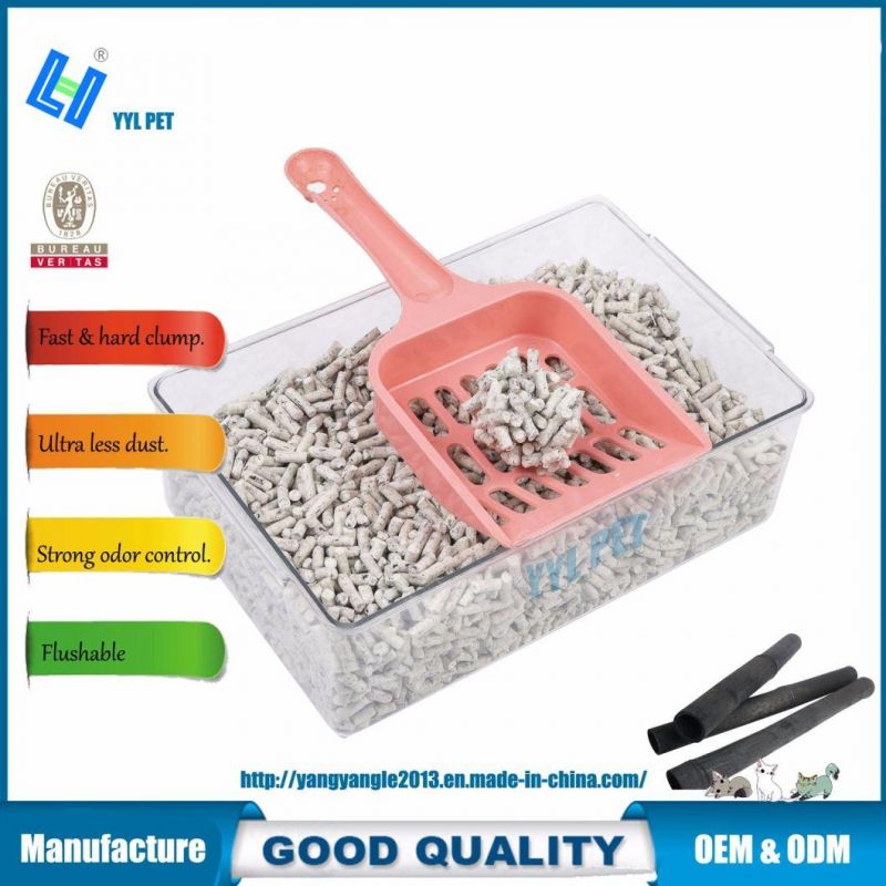 Active Carbon Tofu Cat Litter with Clump and Flushable