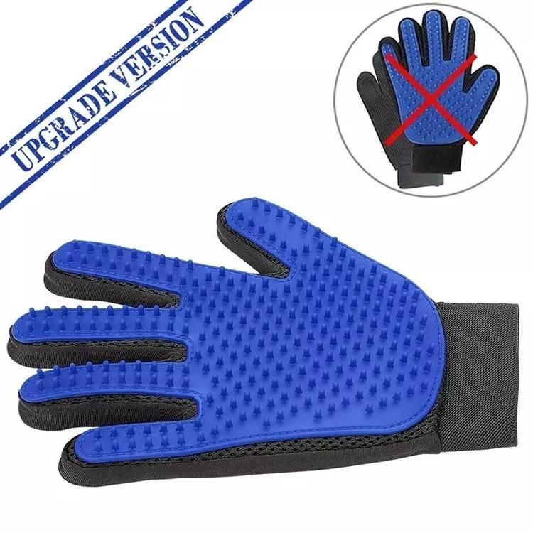 Silicone Dog Horse Grooming Cleaning Bath Gloves Dog Cleaning Brush Lint Remover
