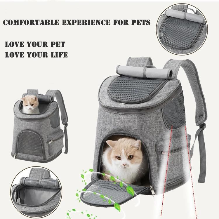 Airline Approved Expandable Carrier for Cats Travel Portable Cat Carrier Backpack
