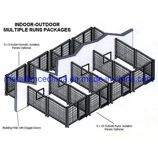 6FT Heavy Duty Welded Mesh Isolation Panel Dog Kennel Run.