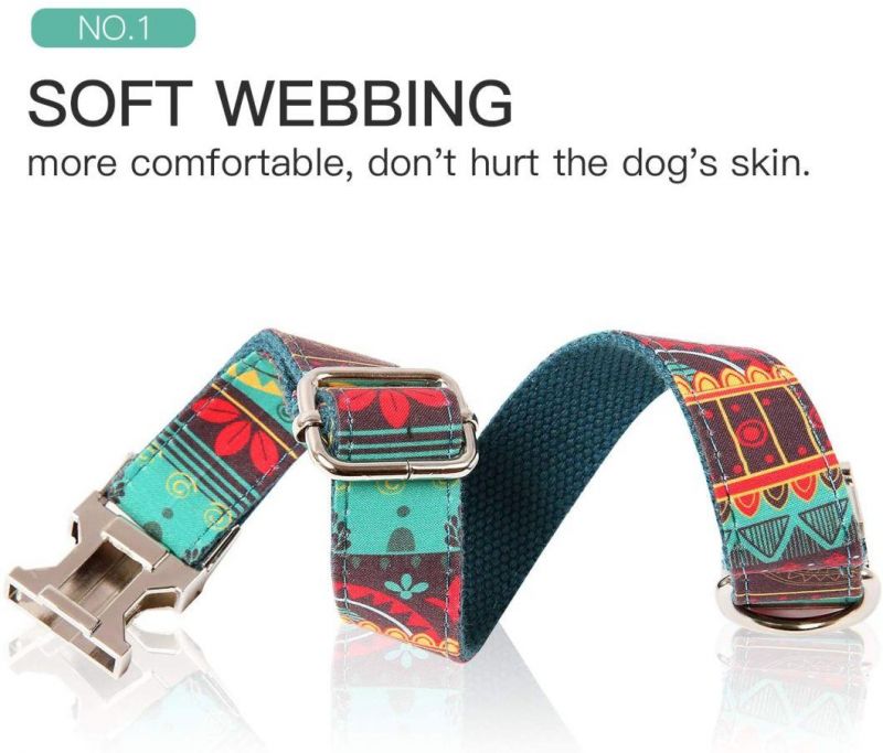 Martingale Heavy Duty Nylon Dog Collar for Puppy Small Medium Large Dog